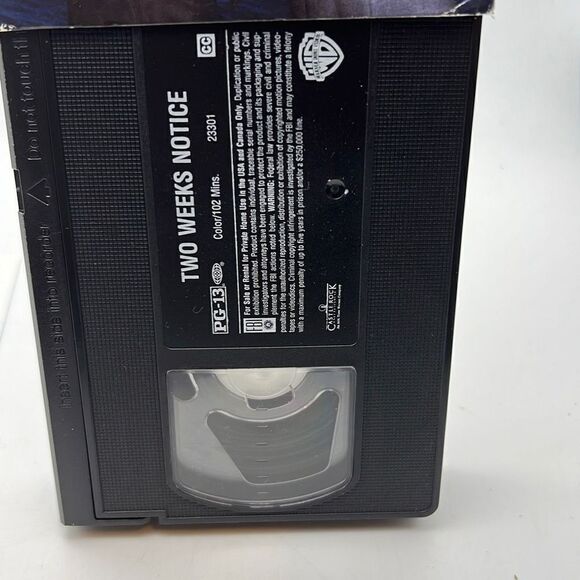 ‎Two Weeks Notice (VHS, 2002) - Picture 3 of 3